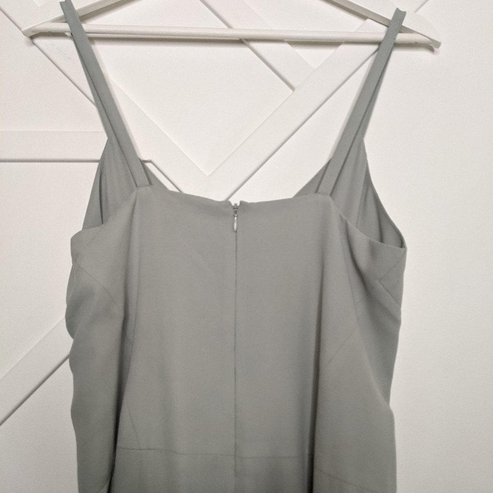 Aritzia Babaton Jacorey Midi V neck Dress Sz/ S - Picture 8 of 9